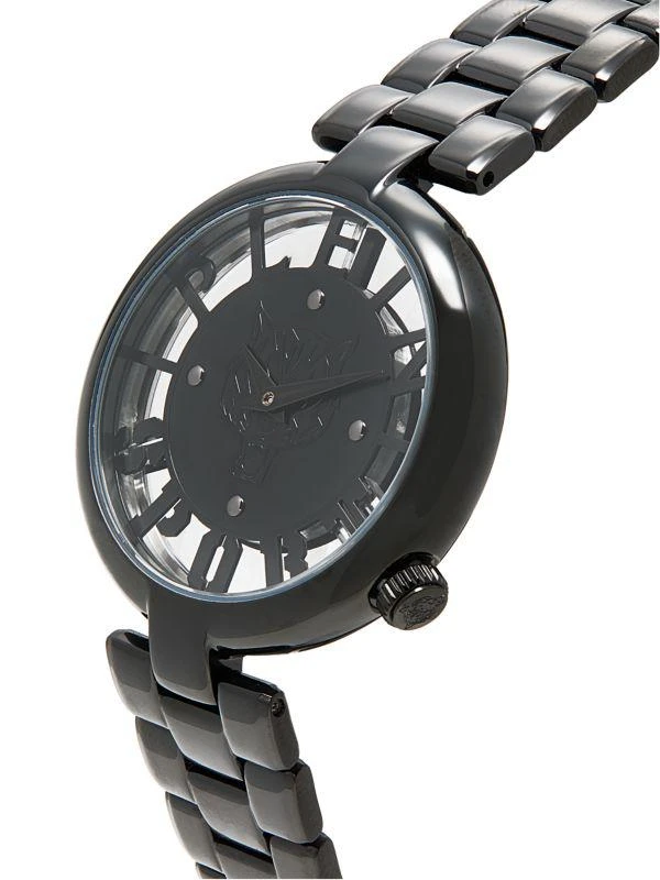 Plein Sport Tiger Luxe IP Black Stainless Steel Bracelet Watch/36MM 3