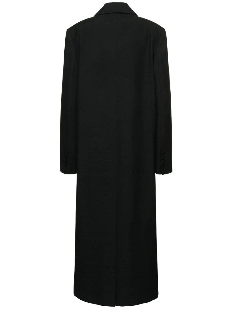 Loulou Studio Temo Double Breast Viscose Coat 5