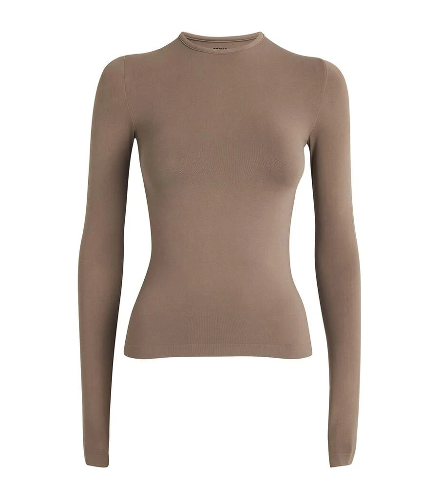 SKIMS Soft Smoothing Long-Sleeve T-Shirt 1