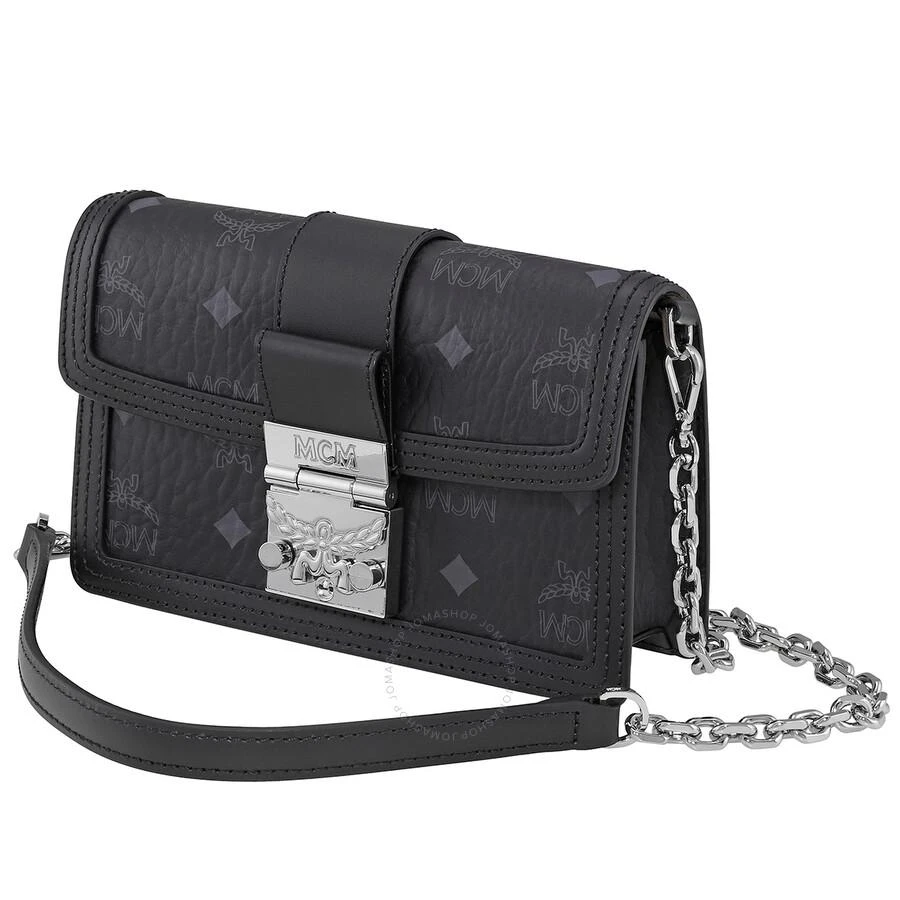 MCM Ladies Gretl Crossbody in Black Visetos 2