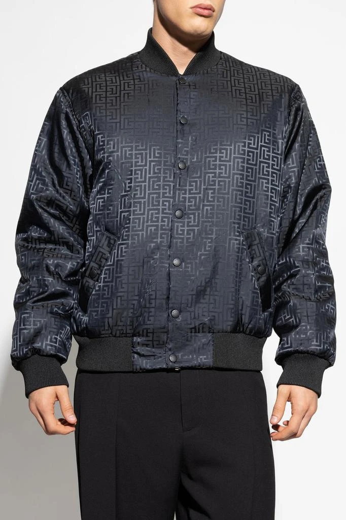Balmain Balmain Reversible Printed Bomber Jacket 4