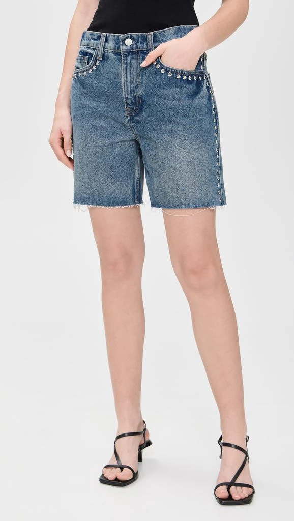 Reformation Raye Mid Rise 6 Relaxed Jean Shorts 2