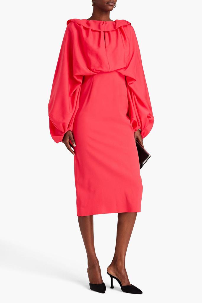 ROKSANDA Garnia ruffled wool midi dress