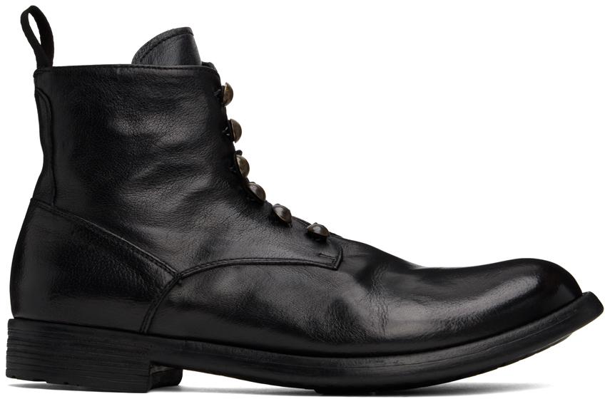 Officine Creative Black Hive 051 Boots