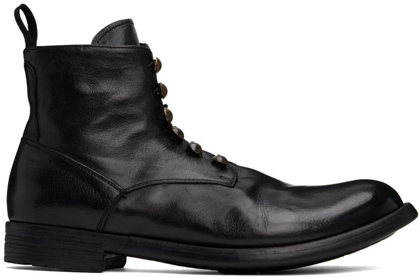 Officine Creative Black Hive 051 Boots 1