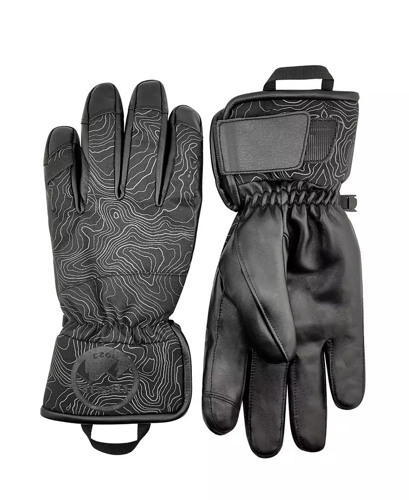 KESSLER Women`s Waterproof Ergo Grip Leather Palm Snow Gloves "ASPEN"