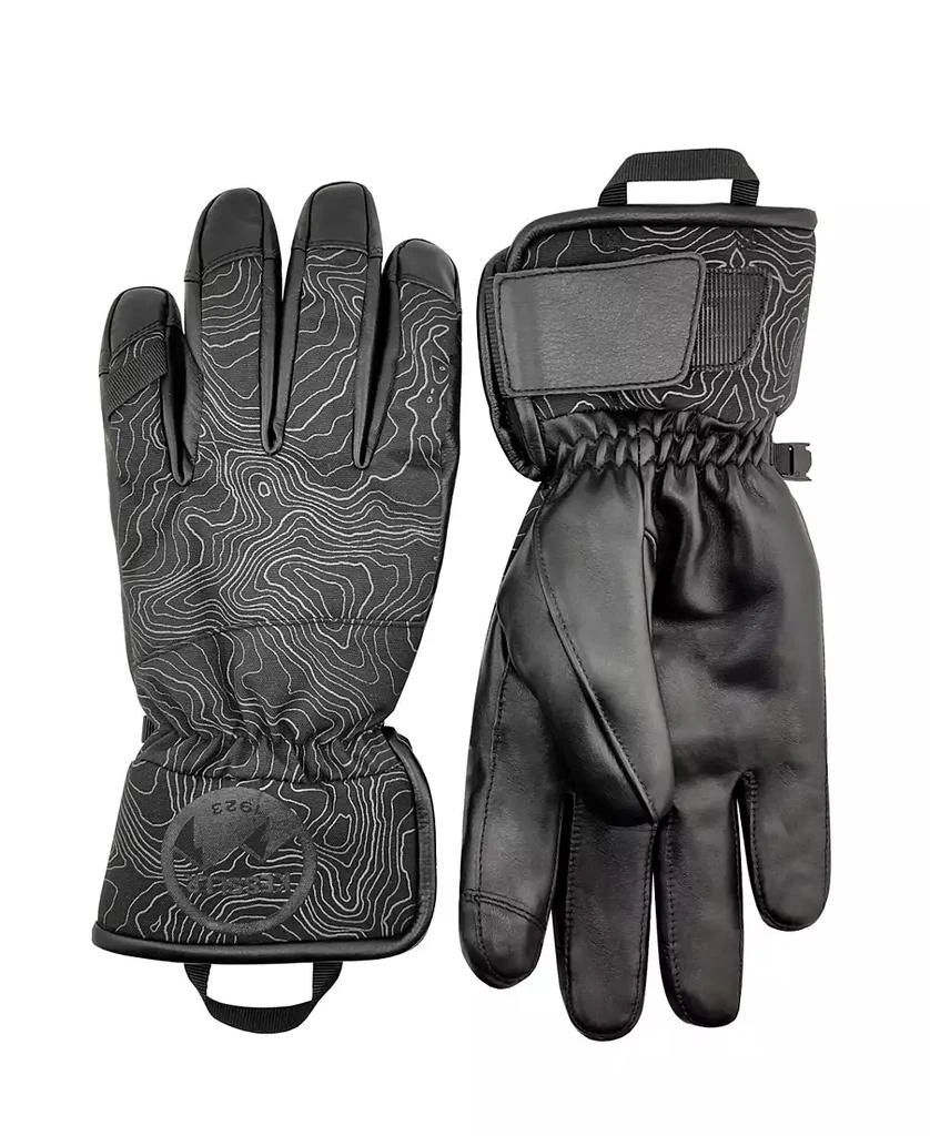 KESSLER Women`s Waterproof Ergo Grip Leather Palm Snow Gloves "ASPEN" 1