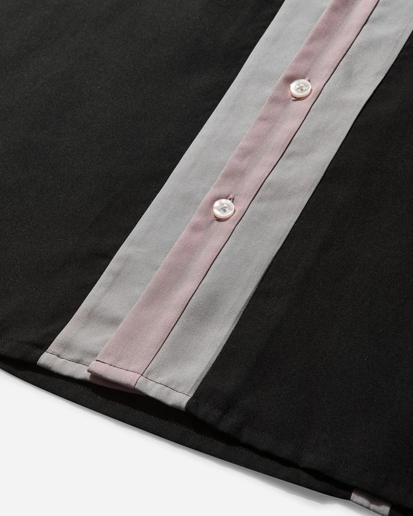 Wacko Maria Men's Switching Shirt (Type-2) Black 3