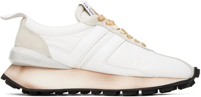 Lanvin White Bumpr Sneakers 1