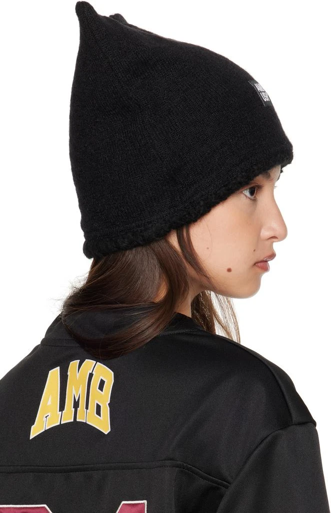 AMBUSH Black Rave Beanie 3