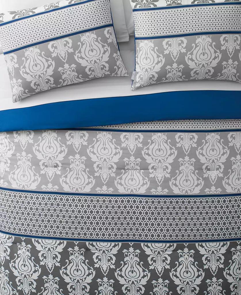 VCNY Home CLOSEOUT! Beckham 8-Pc. Damask Full Comforter Set