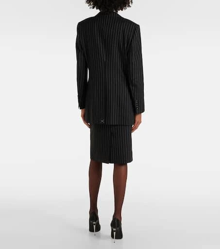 Dolce 
Gabbana Pinstripe virgin wool blazer 3