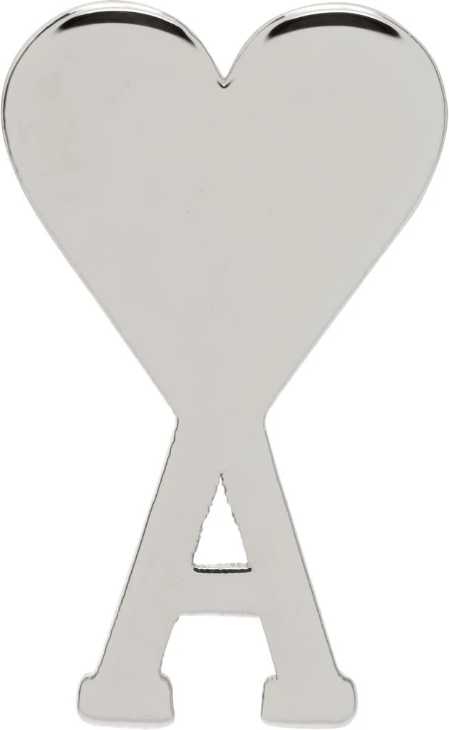 AMI Silver Brass Ami de Coeur Single Stud Earring 1
