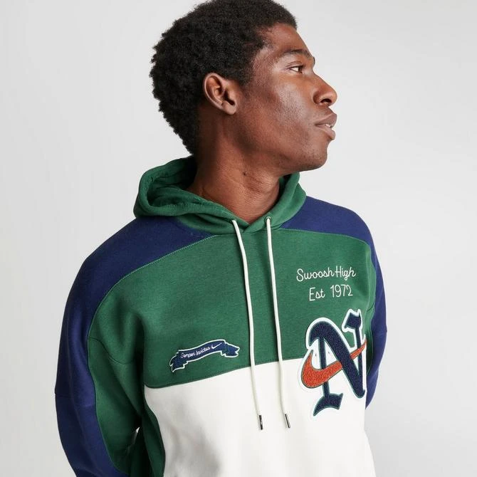 NIKE Men's Nike Sportswear Club Fleece Swoosh High Hoodie 5