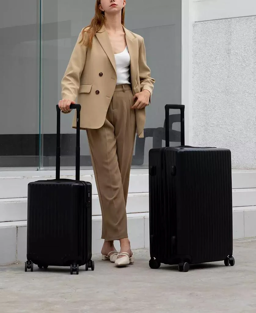 Miami CarryOn Ocean 2 Piece Polycarbonate Spinner Luggage Set 5