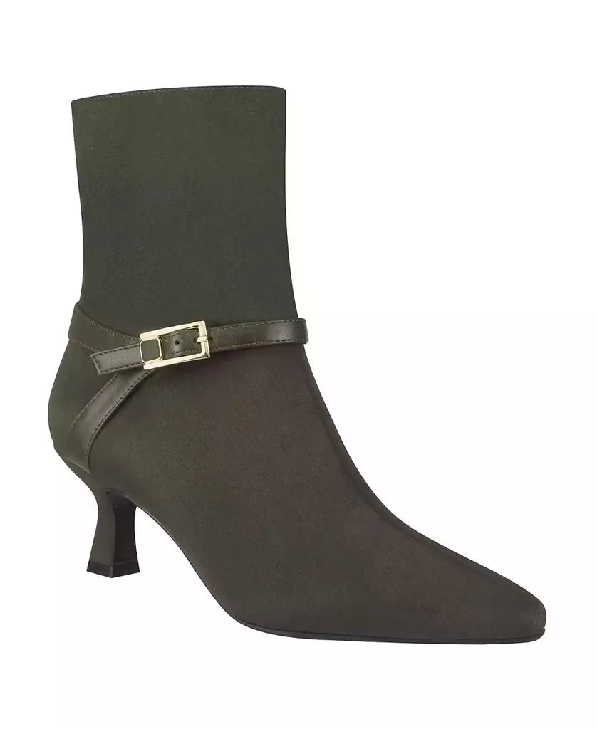 Impo Women's Natalie Pointed Toe Kitten Heel Dress Booties 1