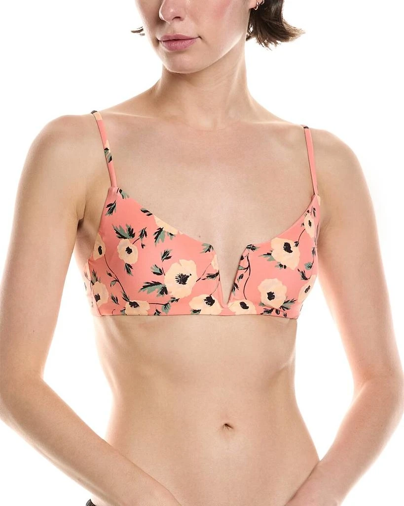 Volcom Call Me Big Poppy V Underwire Bikini Top 1