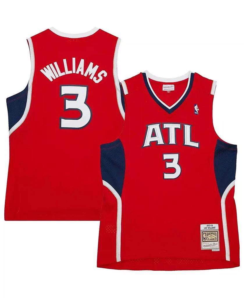 Mitchell
Ness Men
s Lou Williams Red Atlanta Hawks Hardwood Classics Swingman Jersey