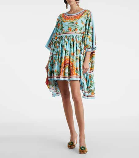 Dolce
Gabbana Printed cotton kaftan 2