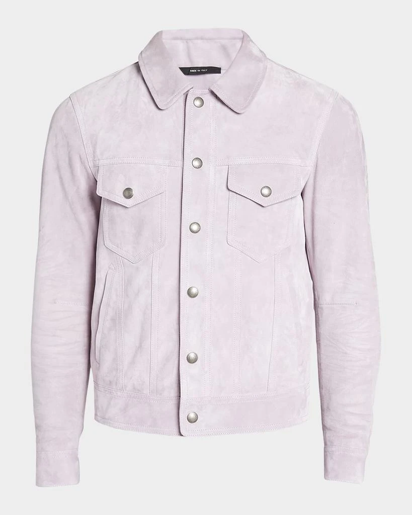 Tom Ford Men's Soft Suede Blouson Jacket 1