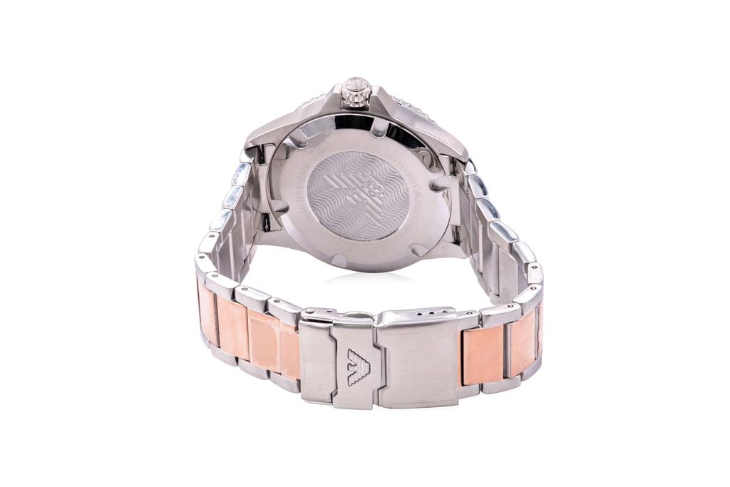 Armani Emporio  Two-Tone Mens Watch