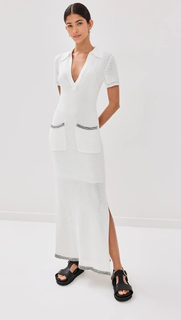 Proenza Schouler Auden Dress In Textured Knit 4