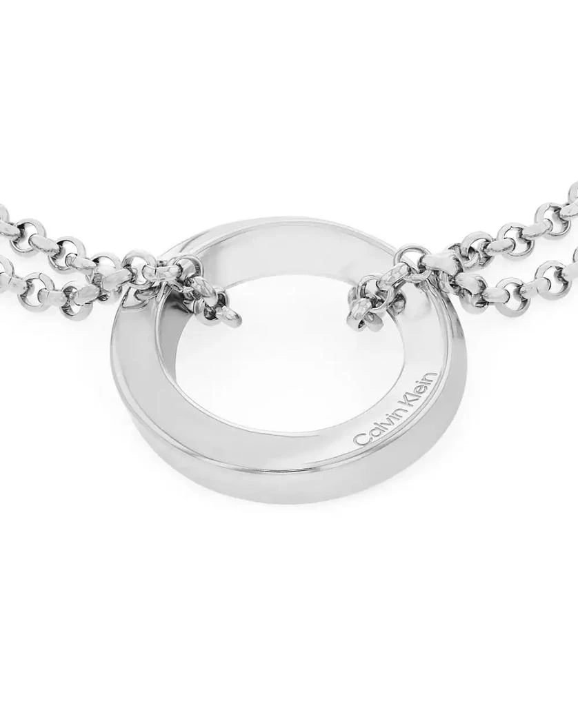 Calvin Klein Women's Stainless Steel Dual Chain Bracelet 2