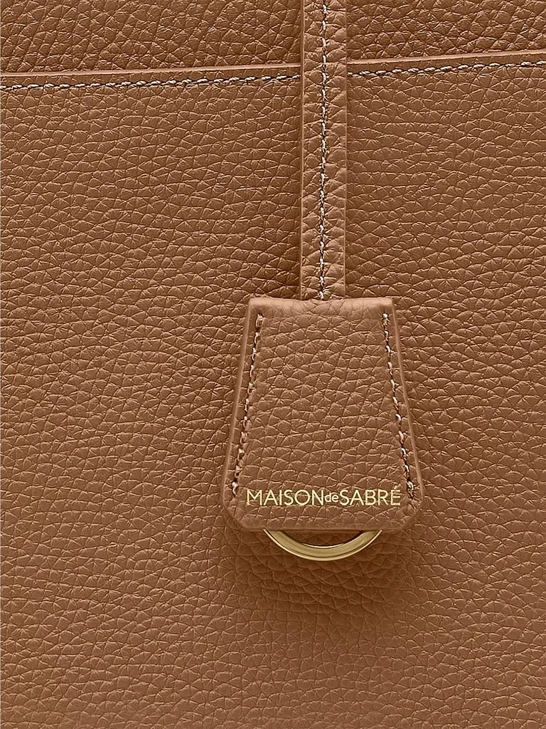 Maison de Sabre Leather Laptop Bag 8