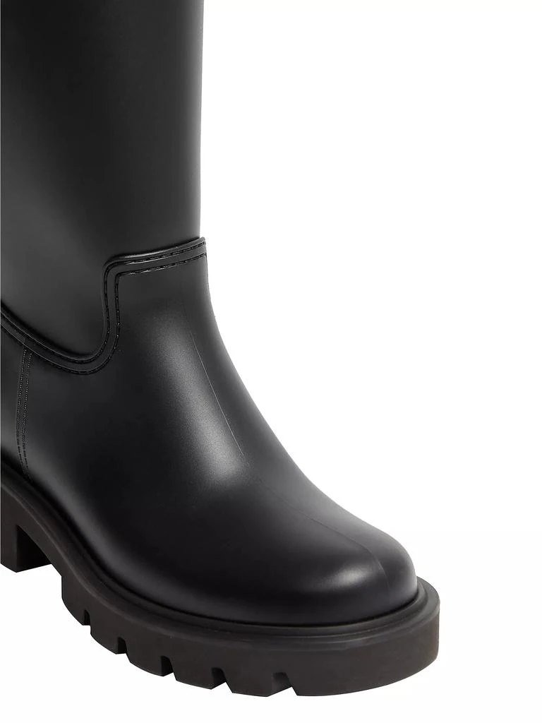 Moncler Lined Kickstream Tall Rain Boots 2