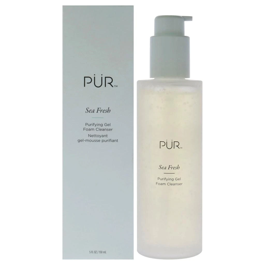 PÜR Sea Fresh Purifying Gel Foam by for Women - 5 oz Cleanser