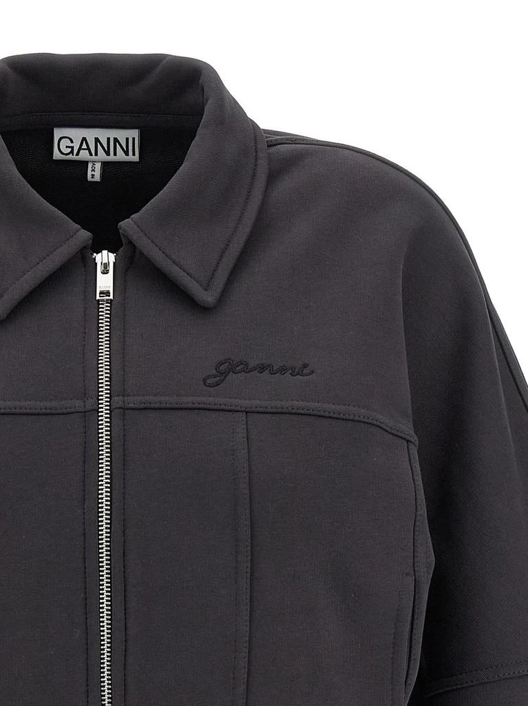 Ganni Ganni 'Heavy Terry Jersey' Bomber Jacket 3