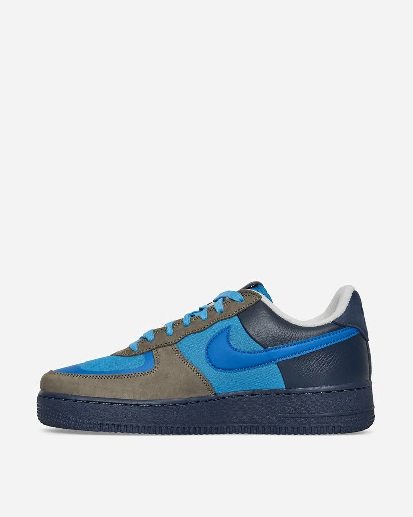 NIKE Stash Air Force 1 Low Sneakers Soft Grey / Harbor Blue 3