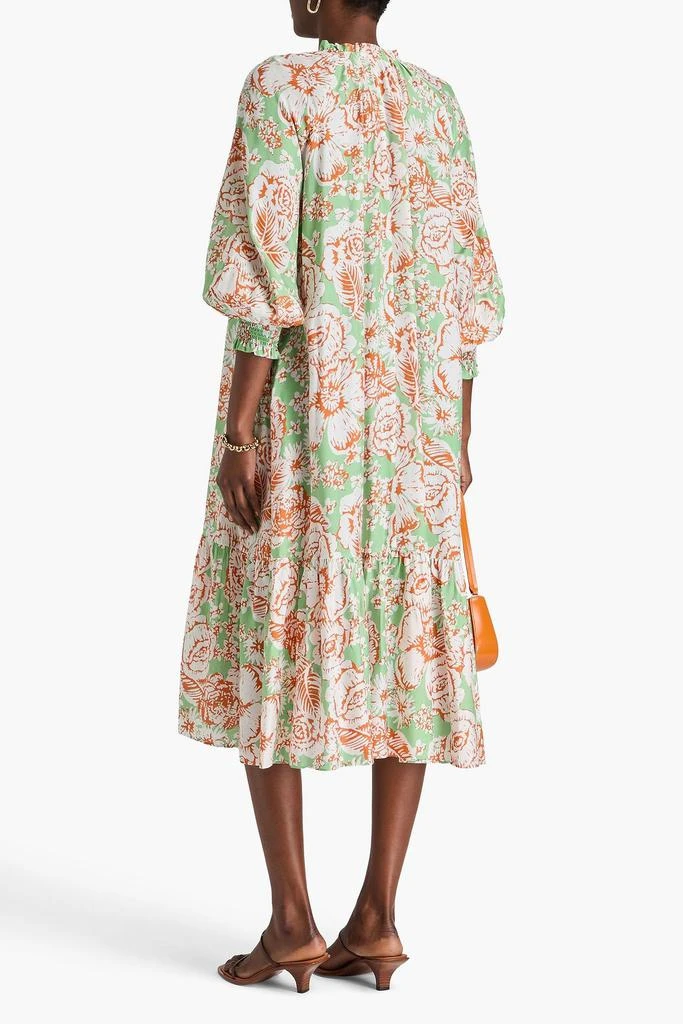 Diane von Furstenberg Fortina floral-print woven midi dress 3