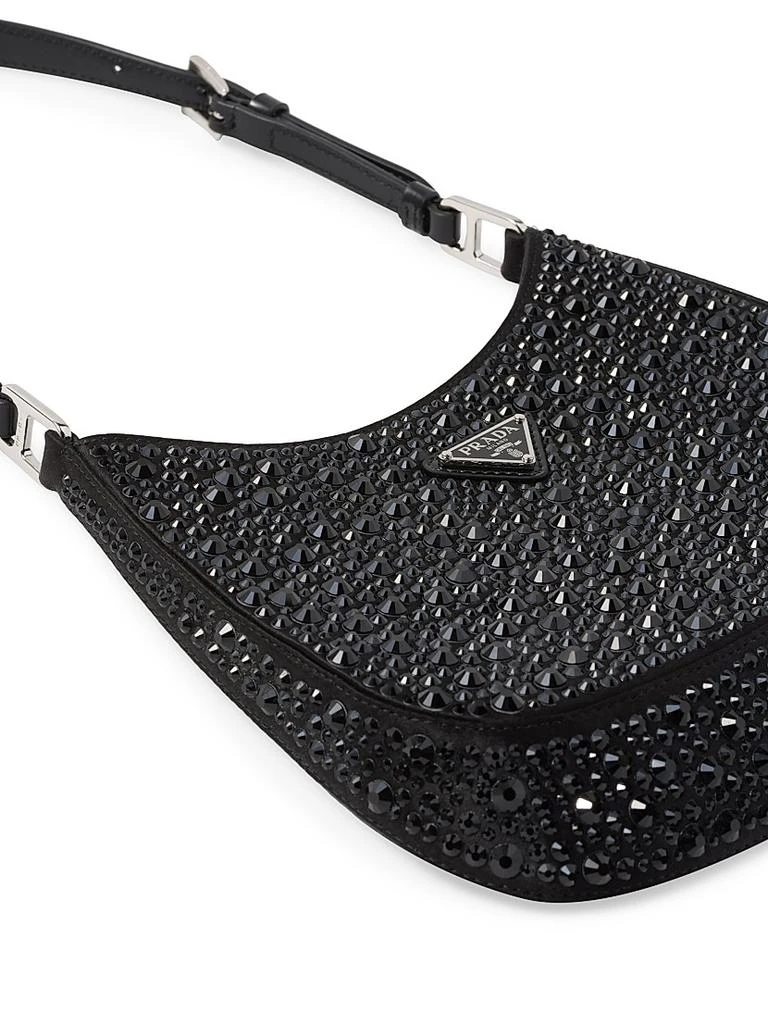Prada Cleo Satin Bag With Crystals 6