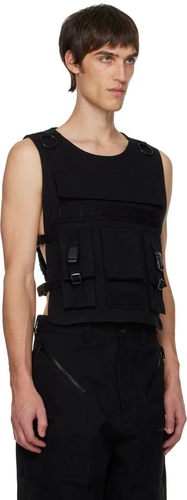 Rick Owens Black Concordians Bonotto Ammo Vest 2