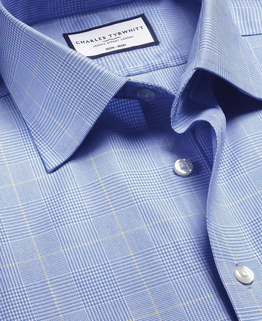 Charles Tyrwhitt Men's Slim-Fit Non-Iron Glen Plaid Dress Shirt 5