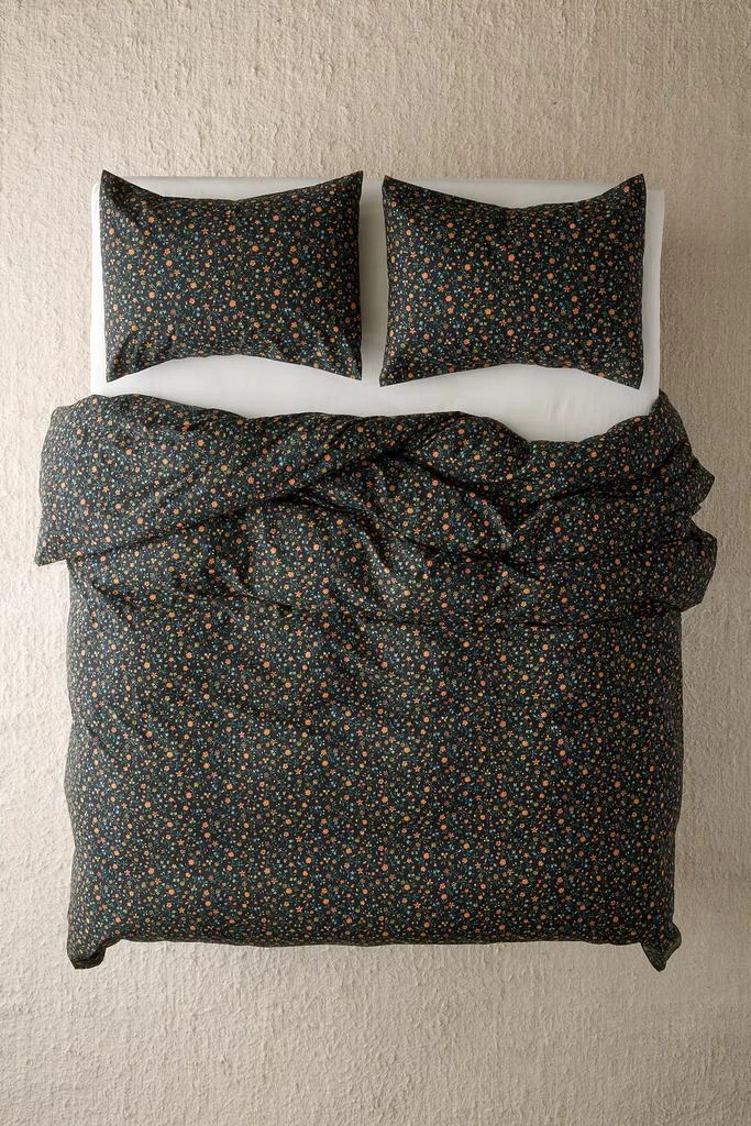 Urban Outfitters Clarissa Floral Vine Duvet Cover Set 2