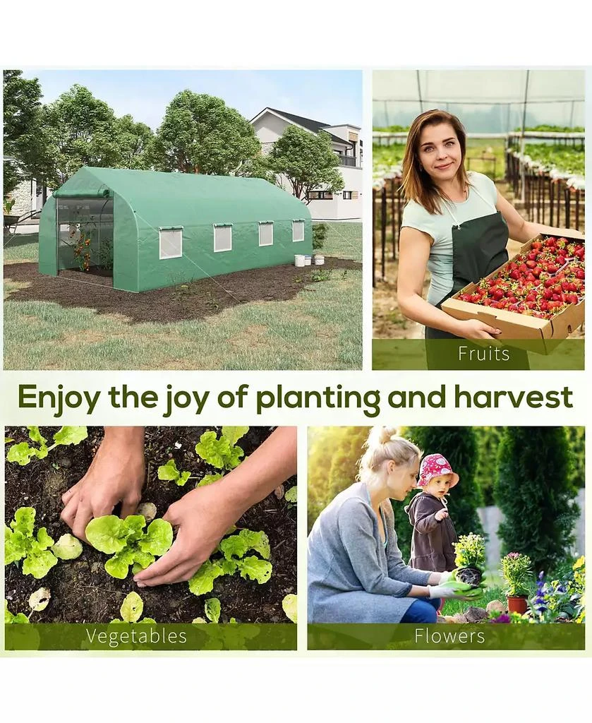 Outsunny 19.5
x10
x7
Outdoor house,Tunnel Walk-in House 6