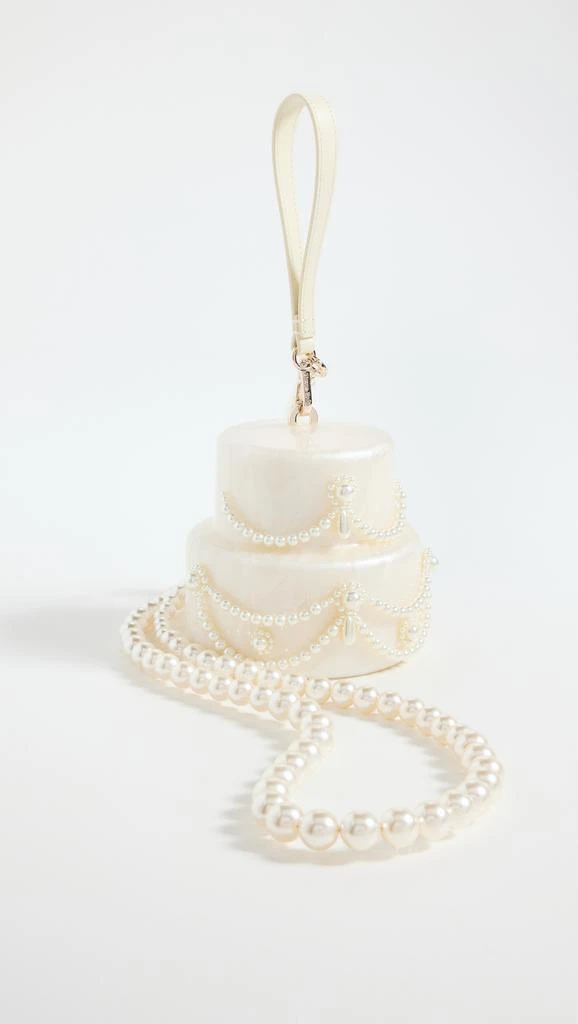 Simone Rocha Beaded Frosting Cake Bag W/ Pearl Crossbody 6