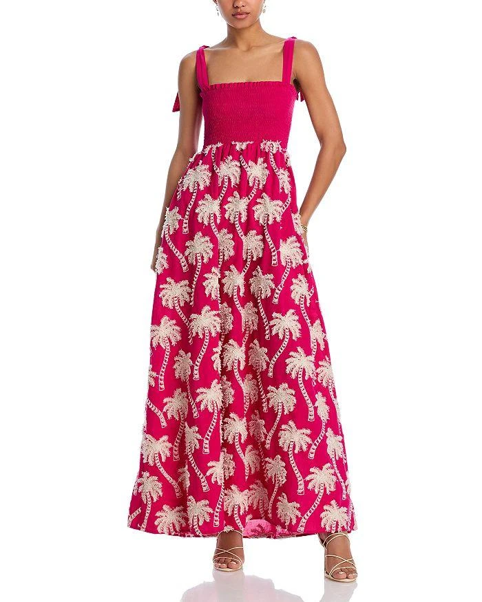 knee length dresses for ladies Agatha Knot Waist Midi Dress | Powder Blue