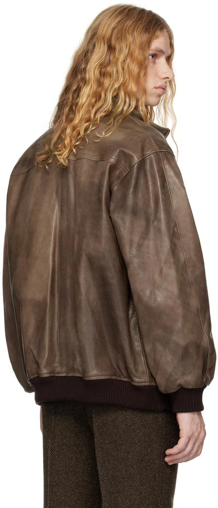 AURALEE LAMB 飛び立っ LEATHER FLIGHT BLOUSON サイズ3