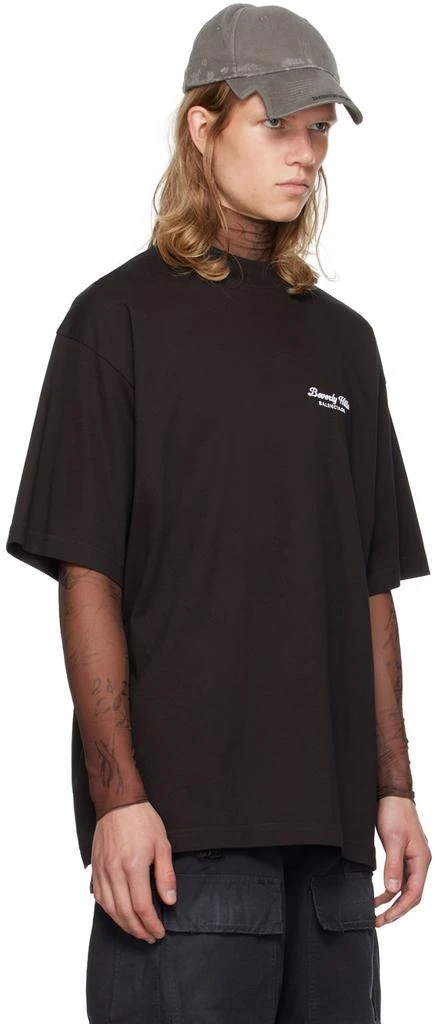 Balenciaga Black 'Beverly Hills' T-Shirt 2