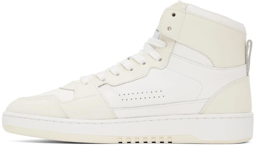 Axel Arigato White & Beige Dice Hi Sneakers 3