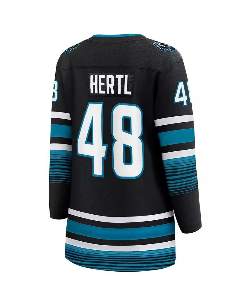 Fanatics Women's Tomas Hertl Black San Jose Sharks Alternate Premier Breakaway Player Jersey 3