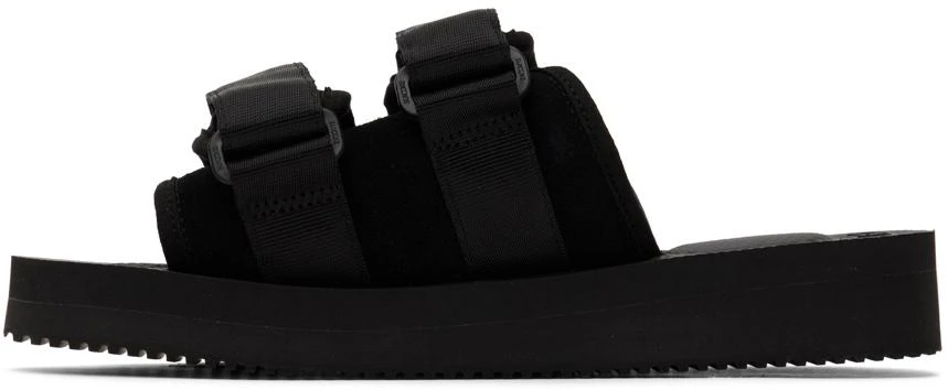 Suicoke Black MOTO-VS Sandals 3