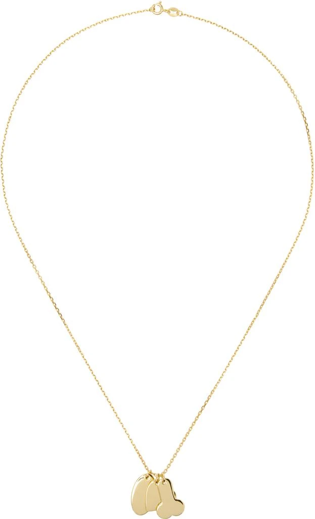 Carne Bollente Gold Naughty Necklace 1