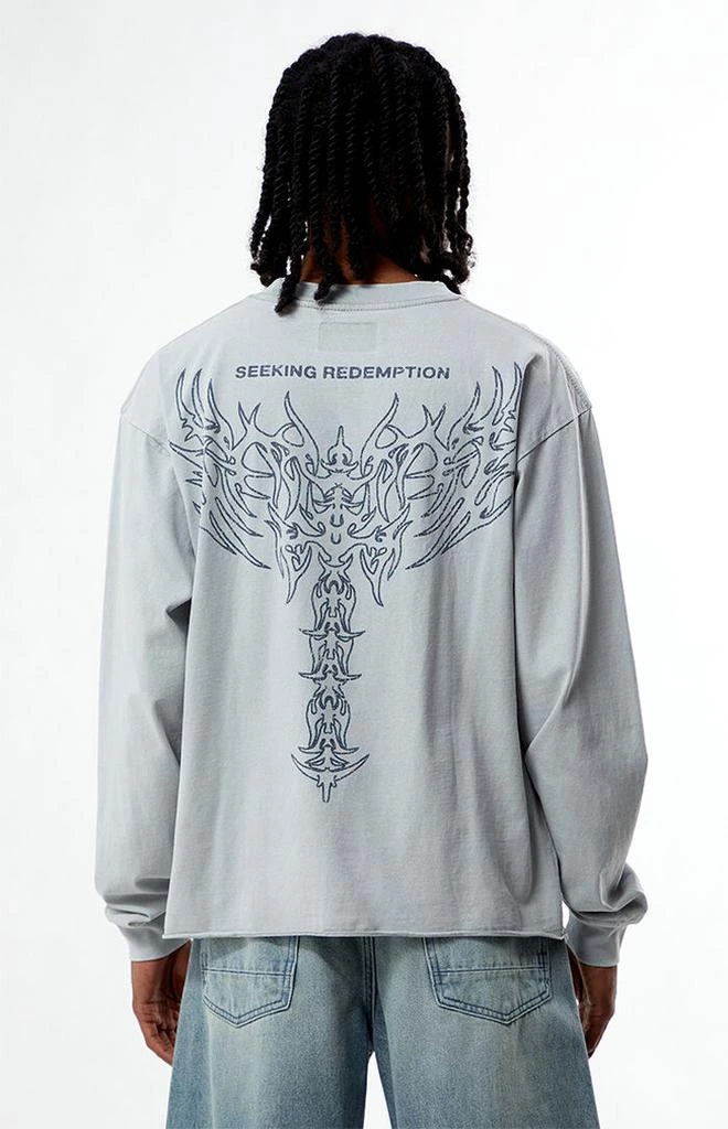 PacSun Redemption Cropped Long Sleeve T-Shirt 4