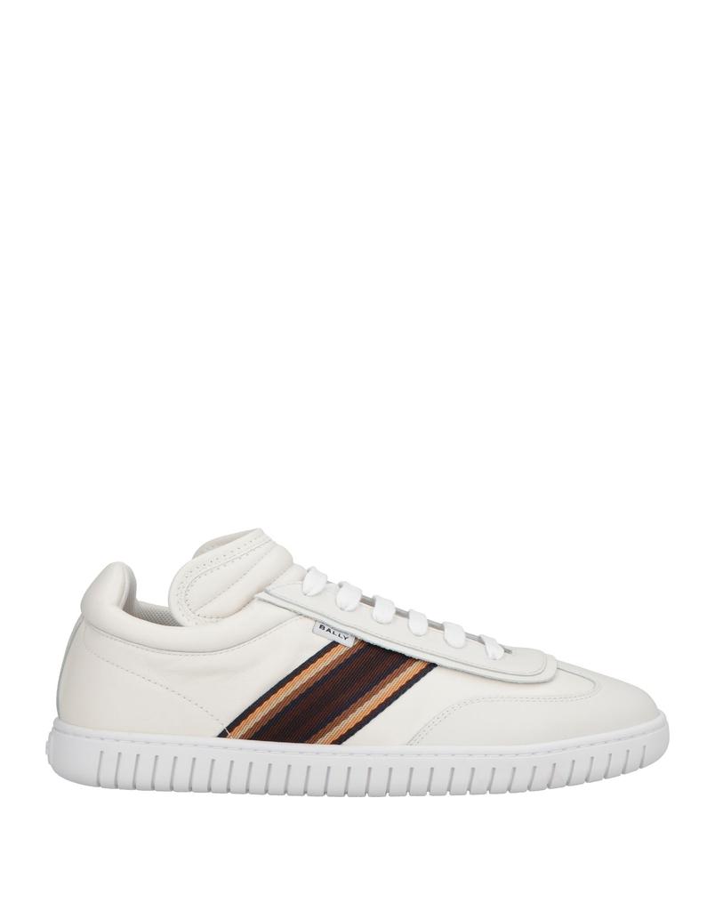 Bally WHITE LEATHER THIAGO SNEAKERS - Casual Shoes - BeyondStyle