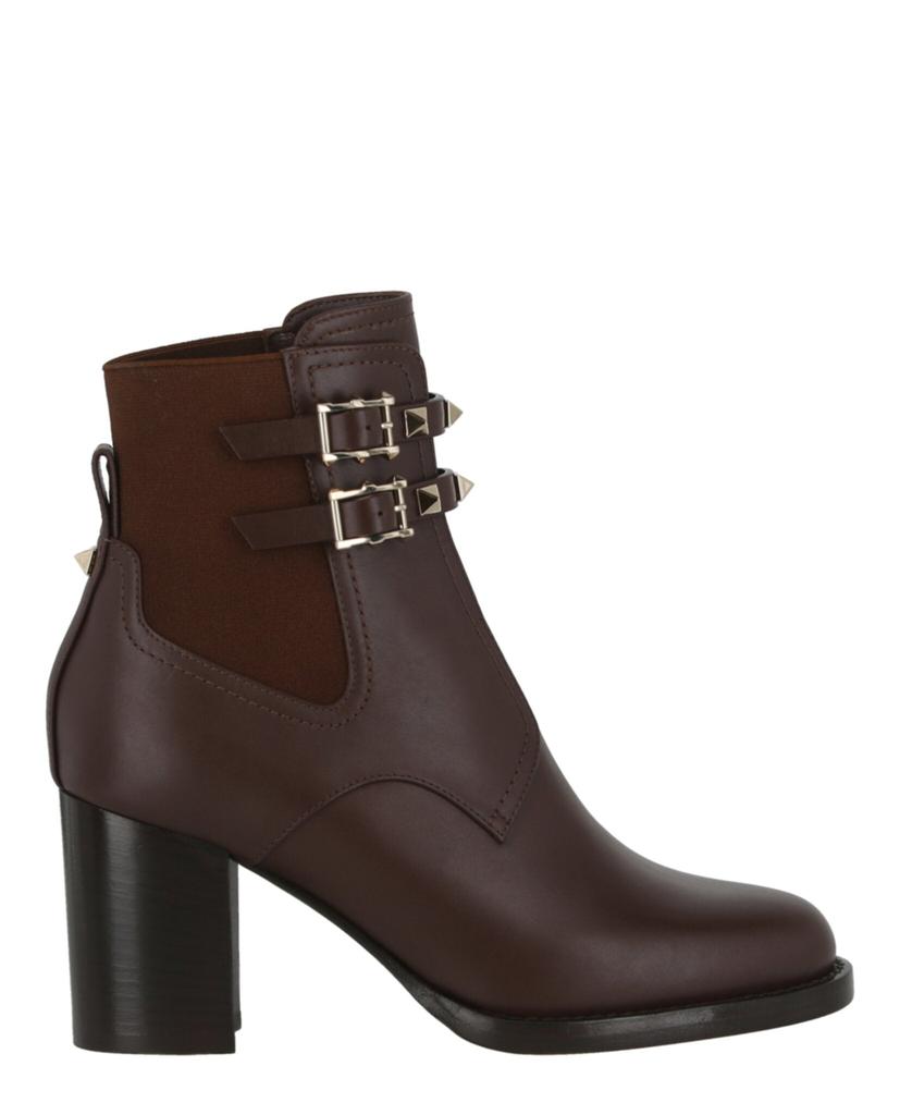 ブーツその他 Valentino Rockstud Calfskin Buckle-Strap Ankle Boots Valentino Rockstud Calfskin Buckle-Strap Ankle Boots - Boots