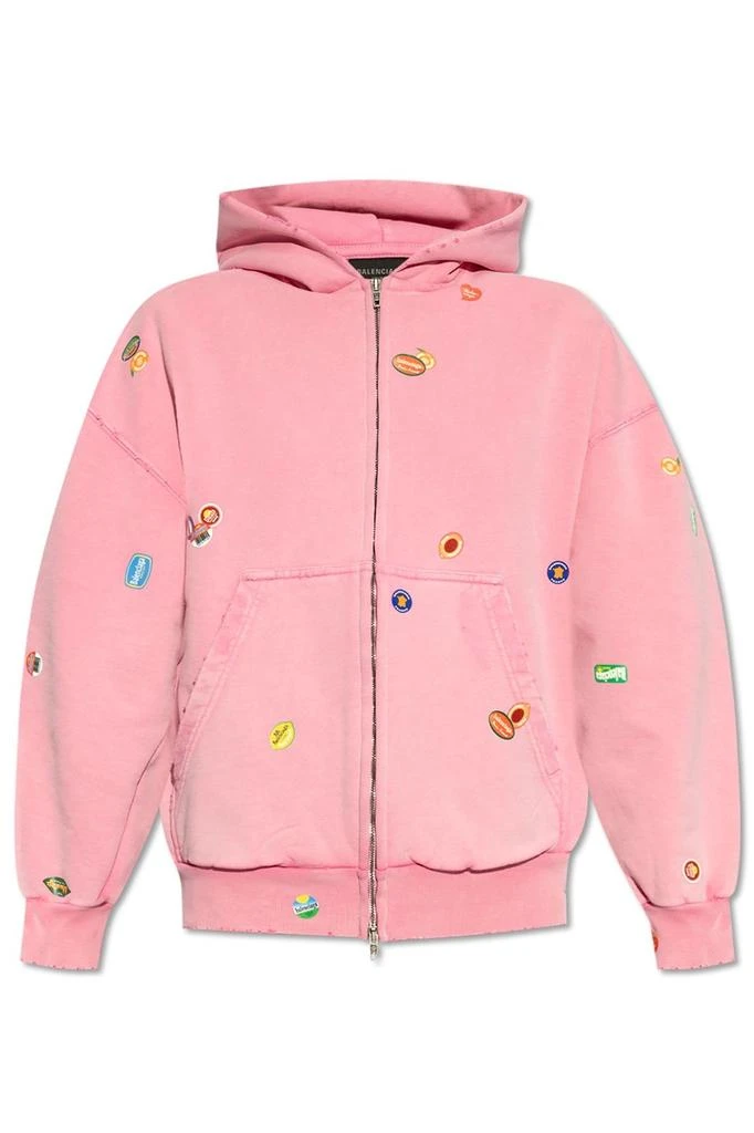 Balenciaga Balenciaga Fruity Zip-Up Hoodie 1